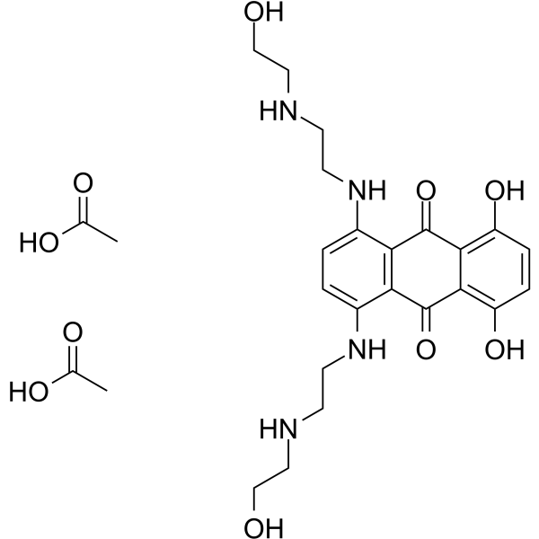 Mitoxantrone diacetate 70711-41-0